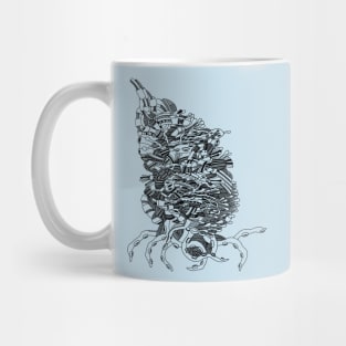 Tentacles Doodle Creature Mug